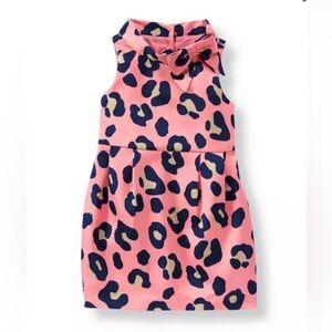 Janie and Jack Leopard Satin Dress, size 12-18m